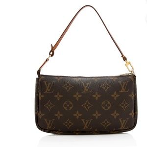 Authentic Louis Vuitton Vintage Monogram Pochette small purse